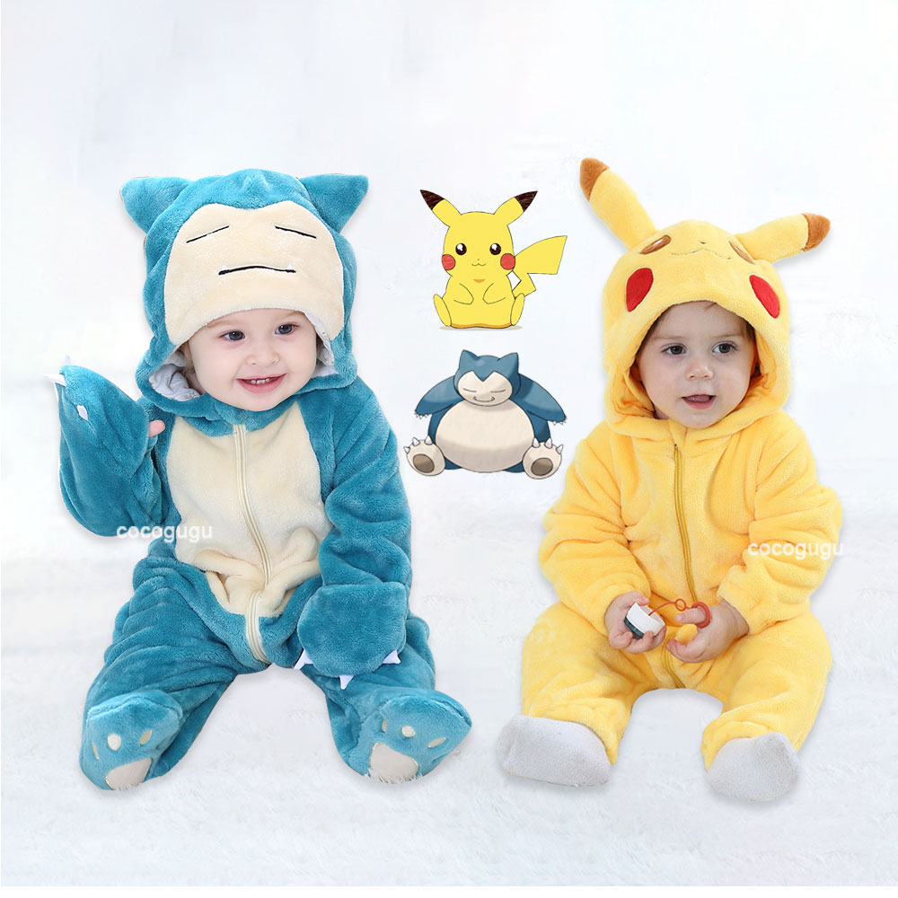Baby Clothing On Sale - Pokemon Costume 0-5 Y Baby Snorlax