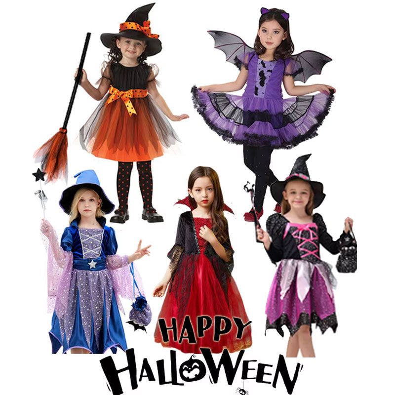 Baby Q Clothing - Halloween Costume for Girls Dress Scarlet