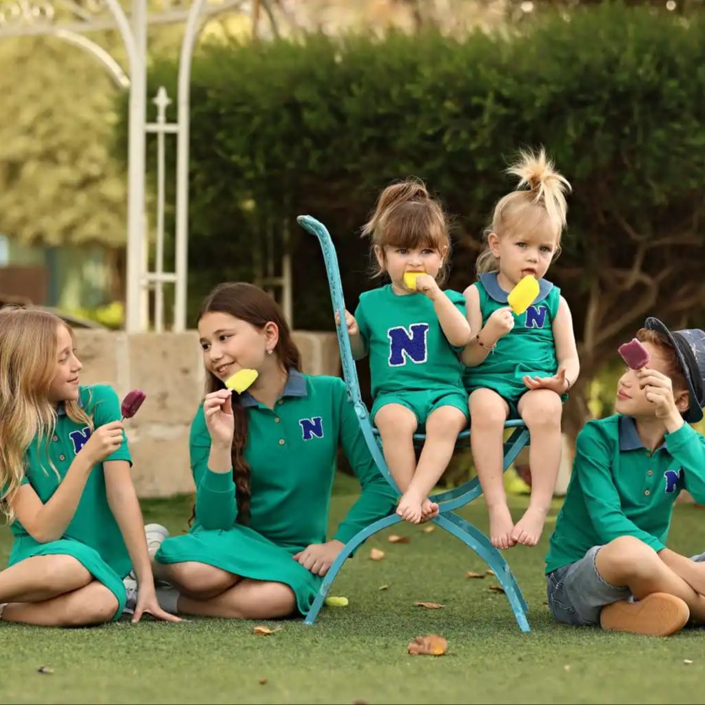 Baby Clothing Boutique - 2026 Mali's SS Green Polo Collection