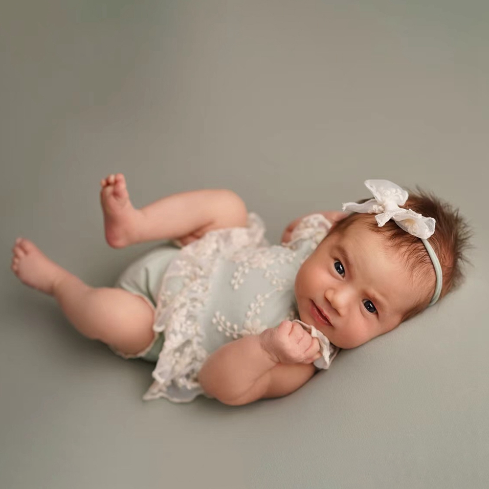 Baby Clothing On Sale - Whimsical Newborn Baby Girl Pastel Green