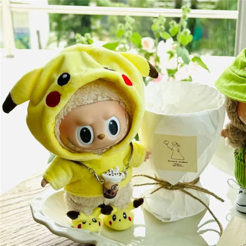 15 17cm For Labubu Doll Cartoo - đánh giá và giá Baby Clothing Kit