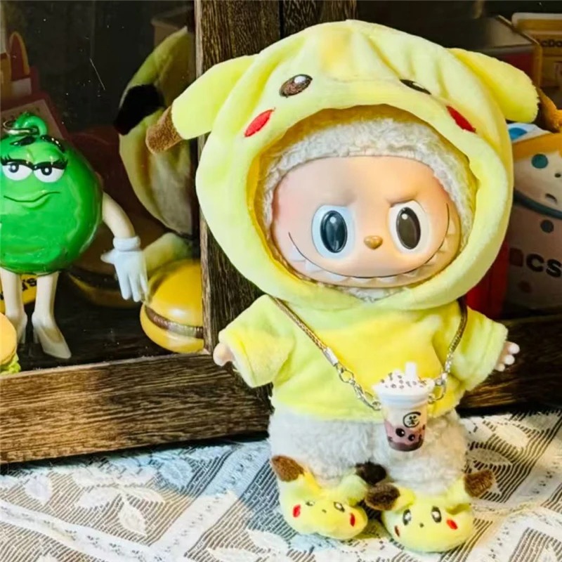 15 17cm For Labubu Doll Cartoo - đánh giá và giá Baby Clothing Kit