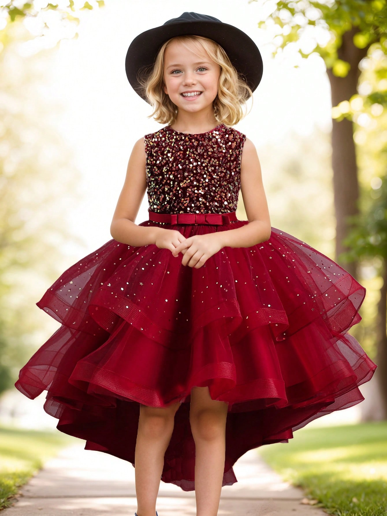 Baby Girl Princess Floral Sequ - đánh giá và giá Baby Clothing On Sale