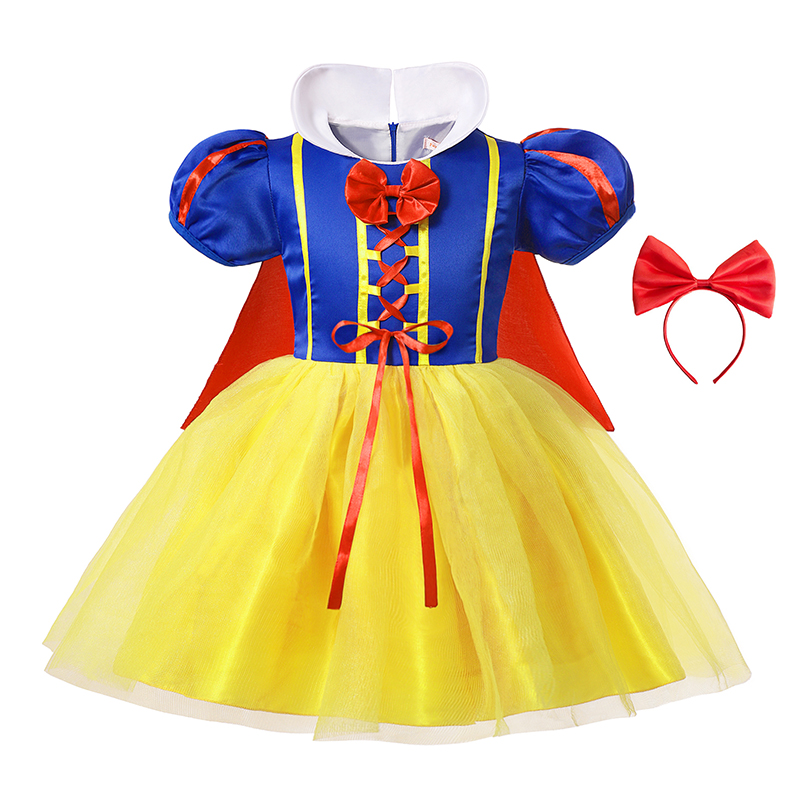 Snow White Princess Dress Kids - đánh giá và giá Baby Q Clothing