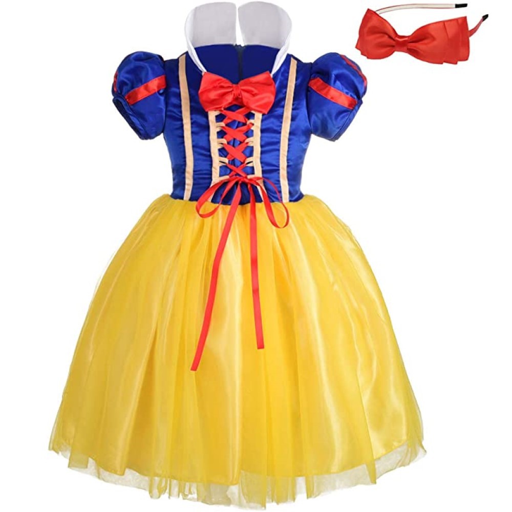 Snow White Princess Dress Kids - đánh giá và giá Baby Q Clothing