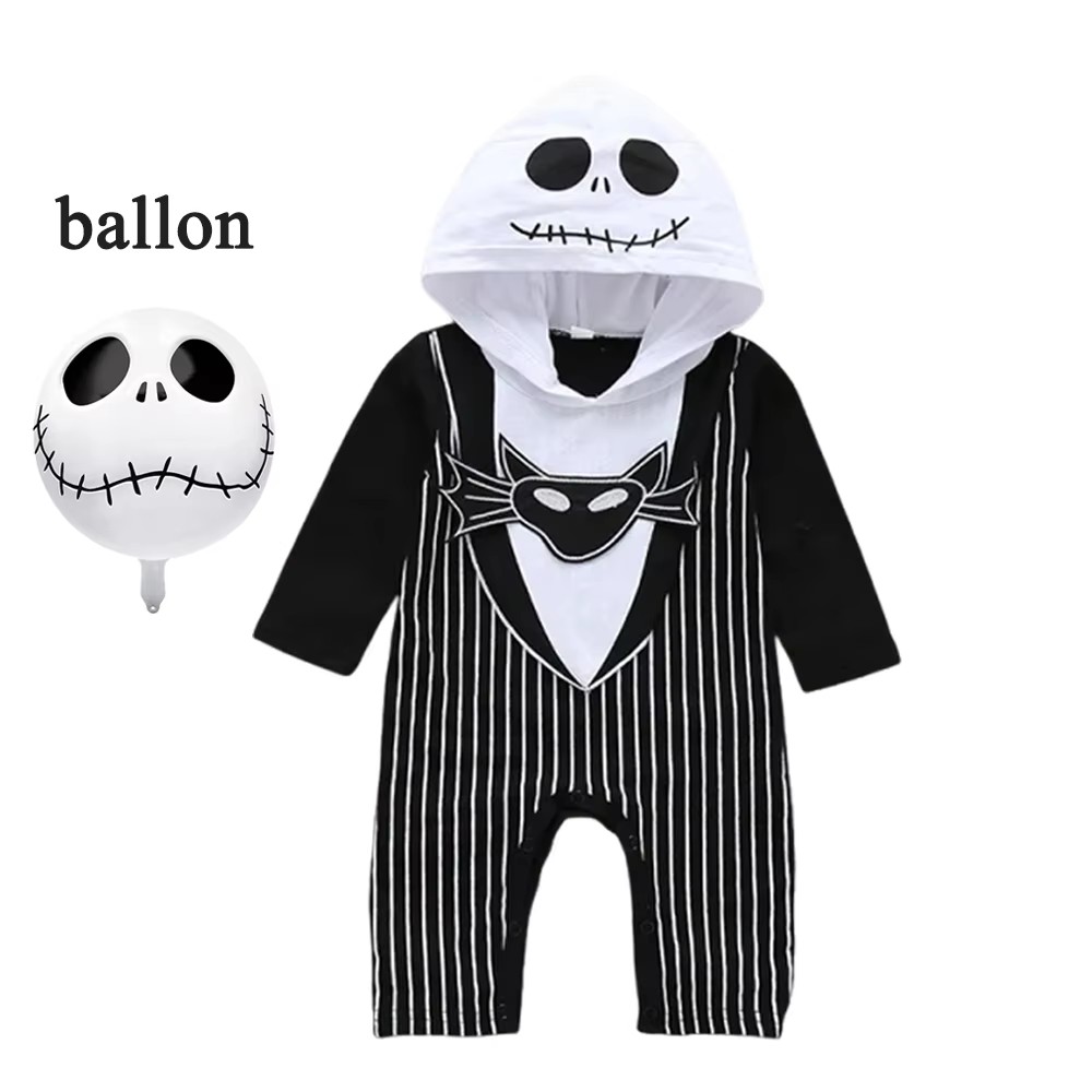 Baby Boys Hooded Romper Hallow - đánh giá và giá Baby Q Clothing