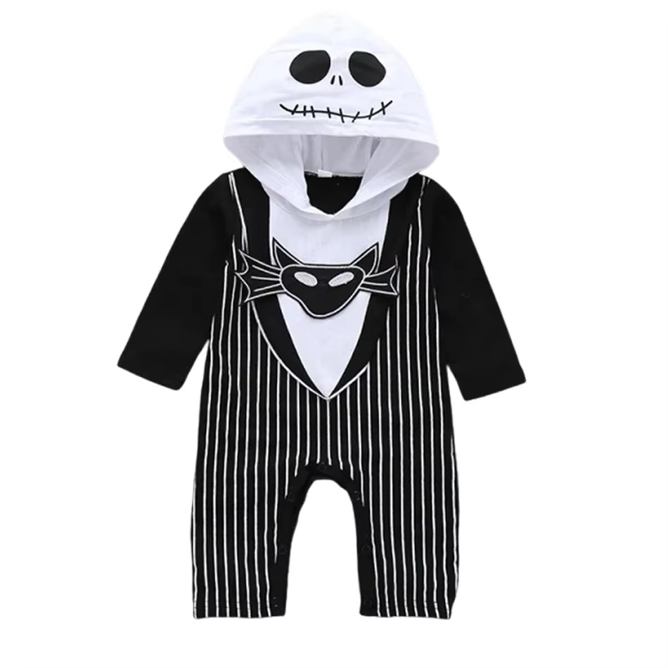 Baby Boys Hooded Romper Hallow - đánh giá và giá Baby Q Clothing