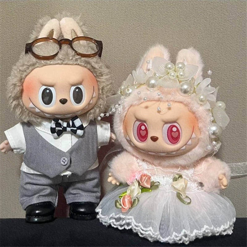 15 17cm For Labubu Doll Weddin - đánh giá và giá Baby Clothing Kit