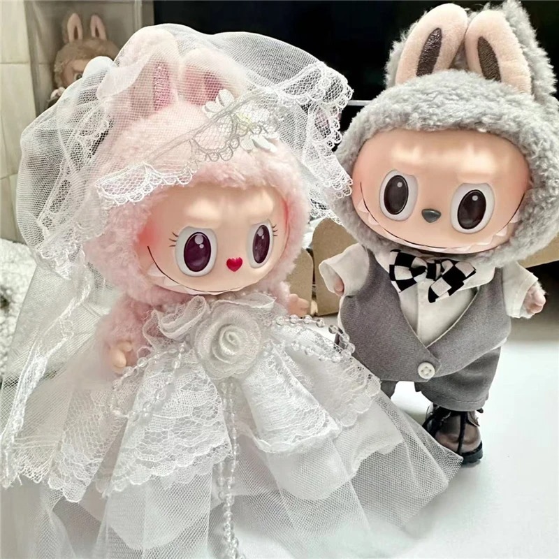 15 17cm For Labubu Doll Weddin - đánh giá và giá Baby Clothing Kit