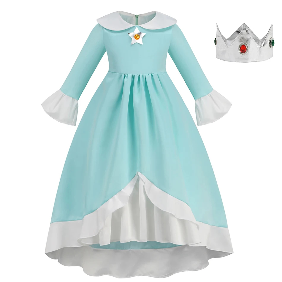 Peach Princess Dress Girl 2-10 - đánh giá và giá Baby Q Clothing