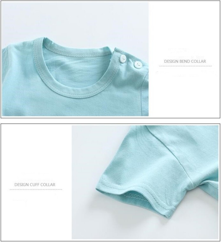 Cotton Tees+Shorts 2-piece Tra - đánh giá và giá Baby Clothing For Summer