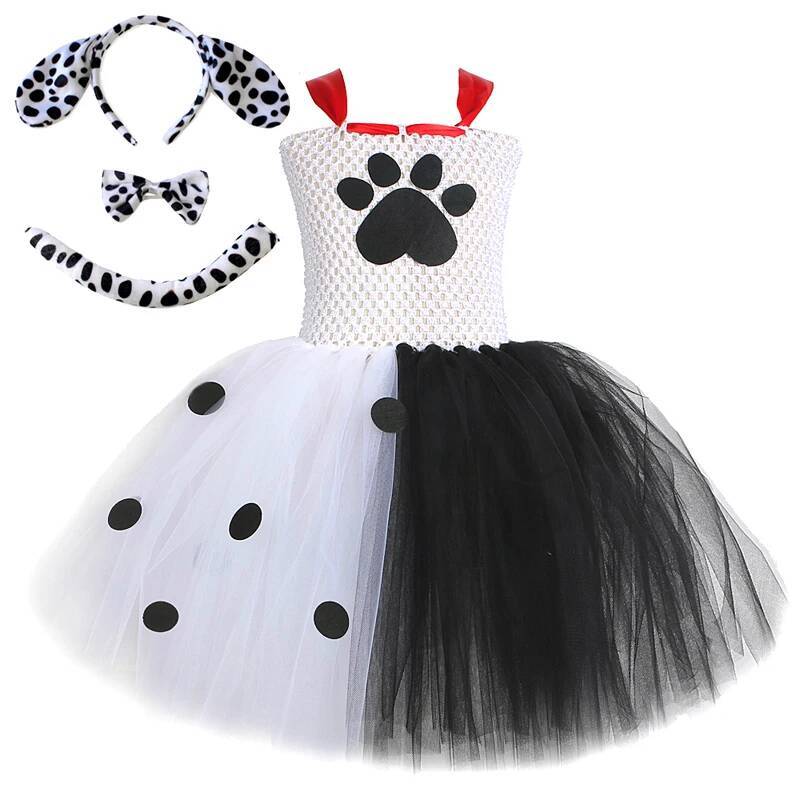 Dalmatians Dog Tutu Dress for  - đánh giá và giá Baby Clothing Kit