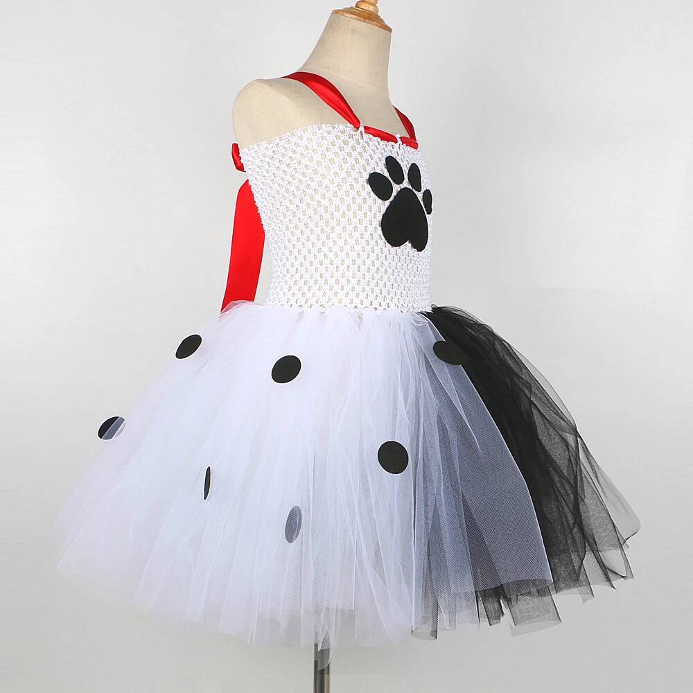 Dalmatians Dog Tutu Dress for  - đánh giá và giá Baby Clothing Kit