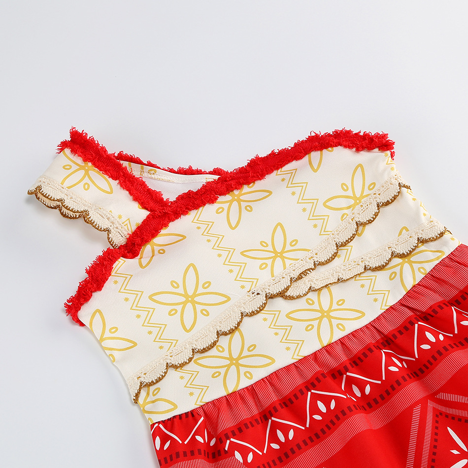 Halloween One-Shoulder Moana G - đánh giá và giá Baby Q Clothing