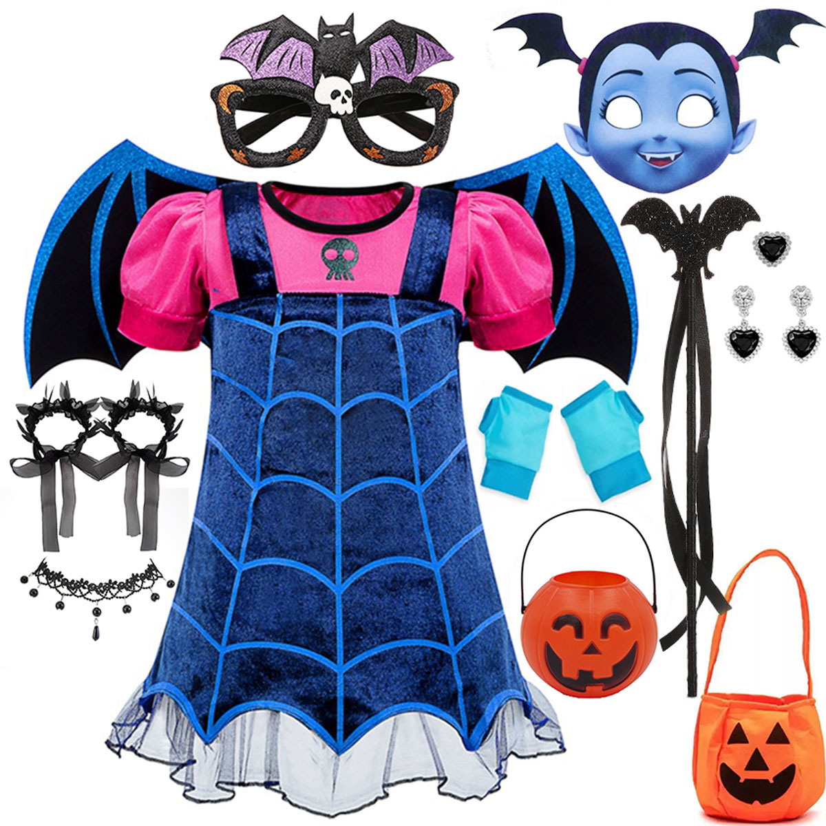 2026 Girl Halloween Vestidos C - đánh giá và giá Baby Q Clothing