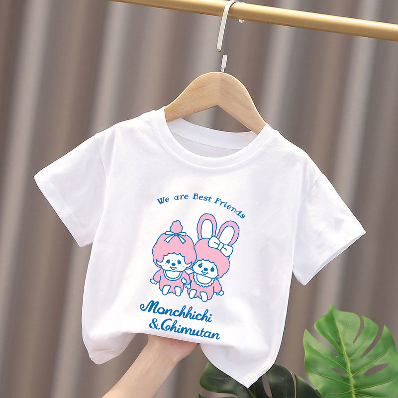 Monchhichi Kids T-shirts Anime - đánh giá và giá Baby Clothing For Summer