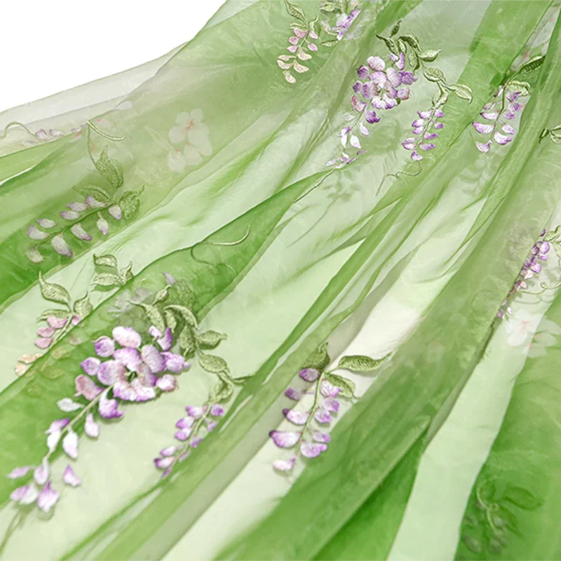 Wisteria Embroidery Fabric DIY - đánh giá và giá Baby Clothing For Summer