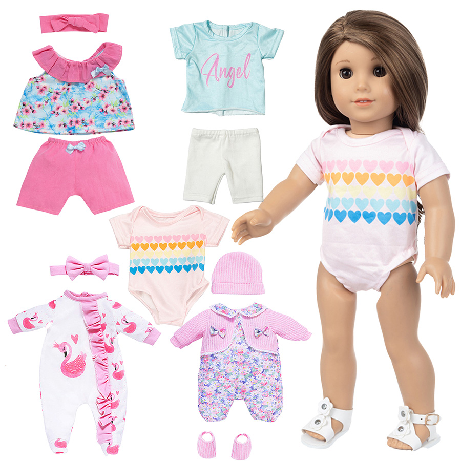 Doll Clothes for 18inch Reborn - đánh giá và giá Baby Clothing Kit