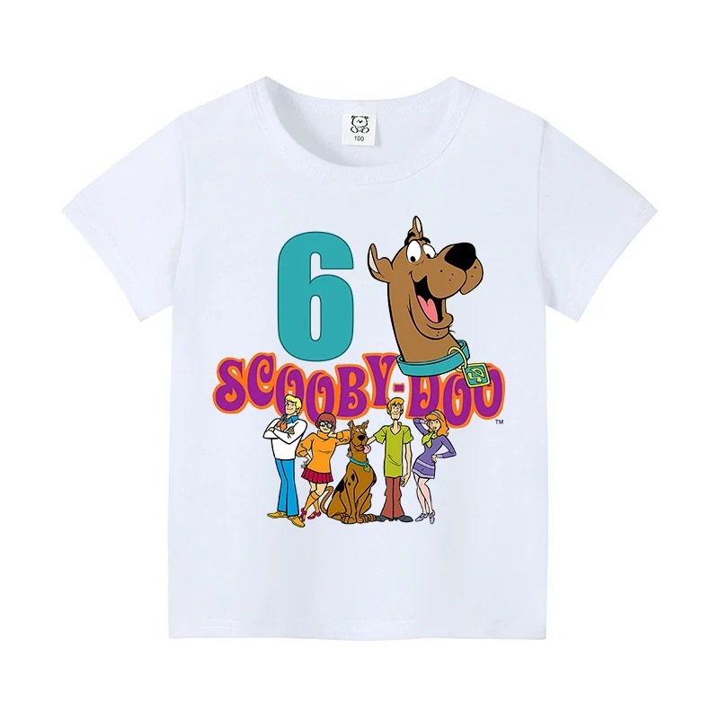 Scooby-Doo Birthday Number Tee - đánh giá và giá Baby Clothing For Summer