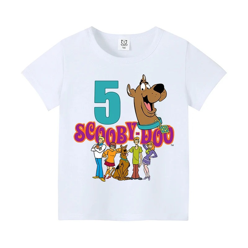 Scooby-Doo Birthday Number Tee - đánh giá và giá Baby Clothing For Summer