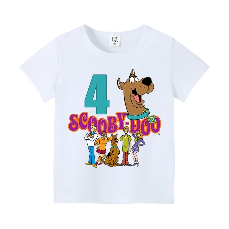 Scooby-Doo Birthday Number Tee - đánh giá và giá Baby Clothing For Summer